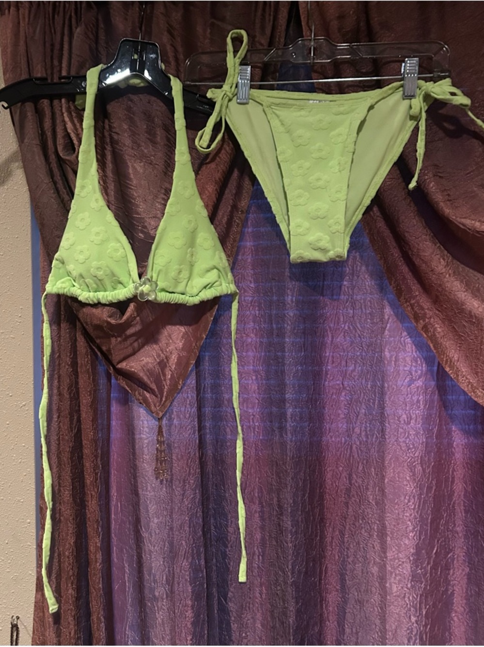 wild fable Neon Lime Bikini Set